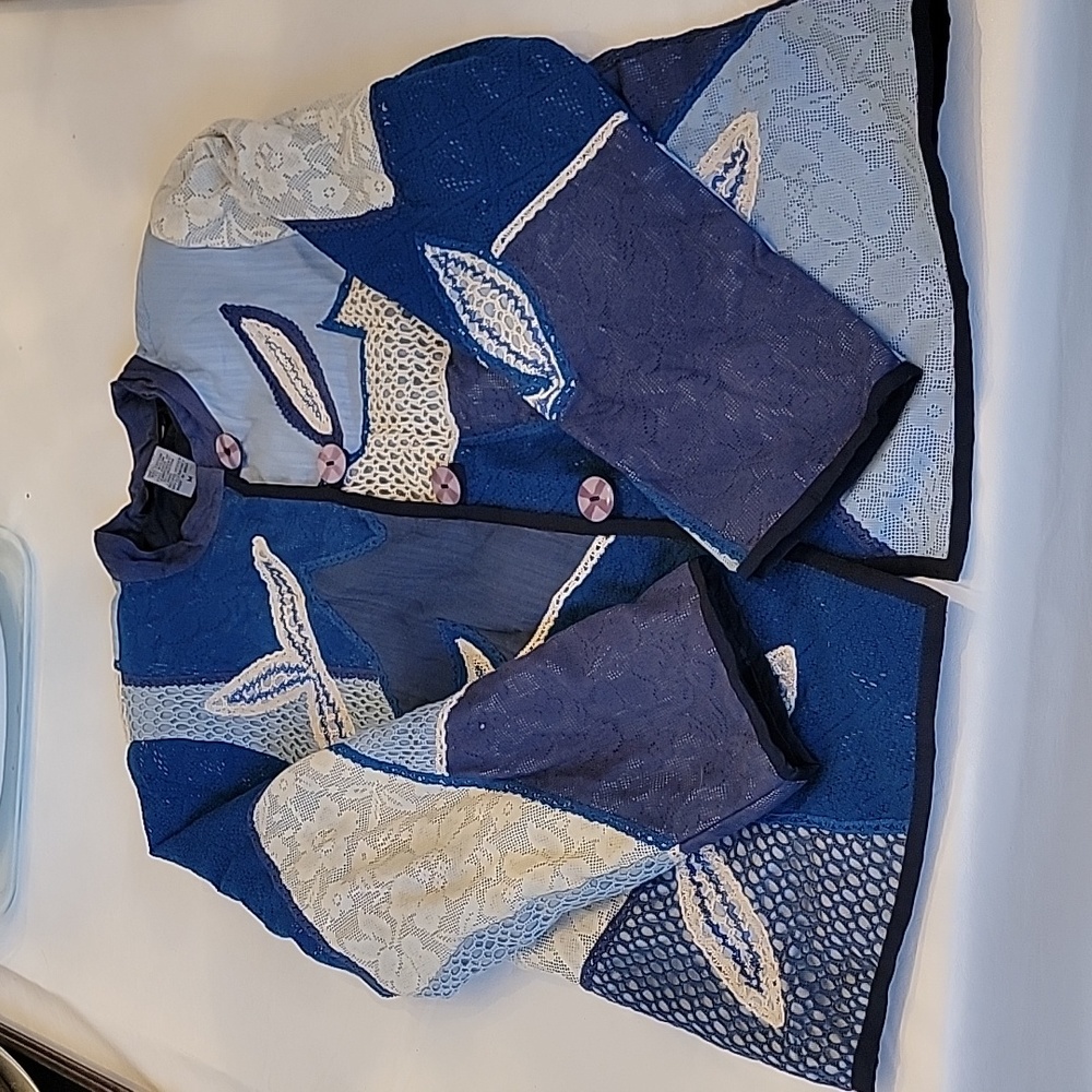 Indigo Moon Button Up Jacket